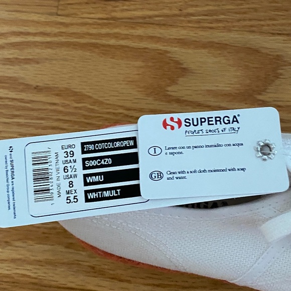 Superga NIB 2790 Cotcoloropew Sneakers (39/8) - Picture 14 of 16